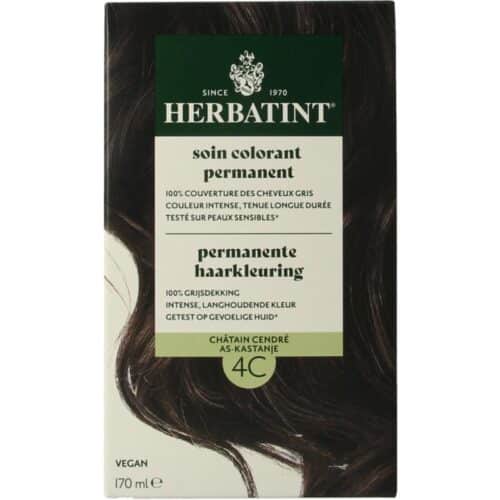 Herbatint 4C As kastanje haarverf 150 ml