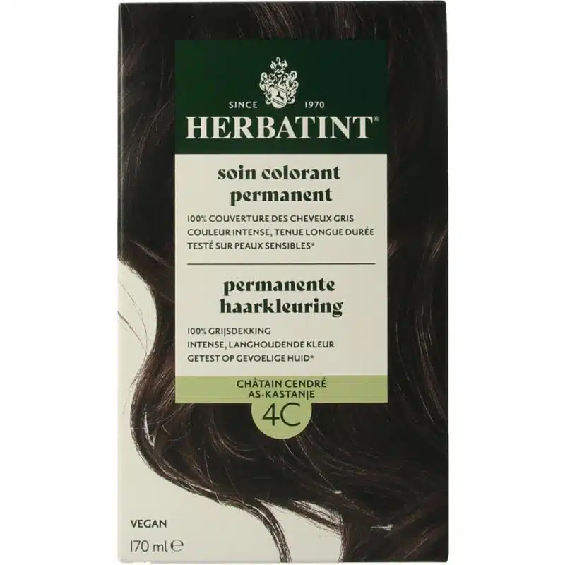 Herbatint 4C As kastanje haarverf 150 ml