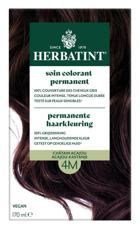 Herbatint 4M acajou kastanje haarverf 170 ml