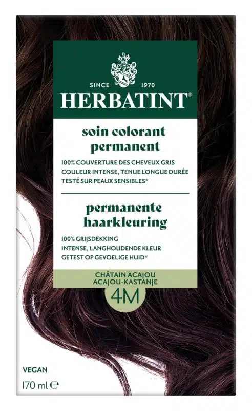 Herbatint 4M acajou kastanje haarverf 170 ml