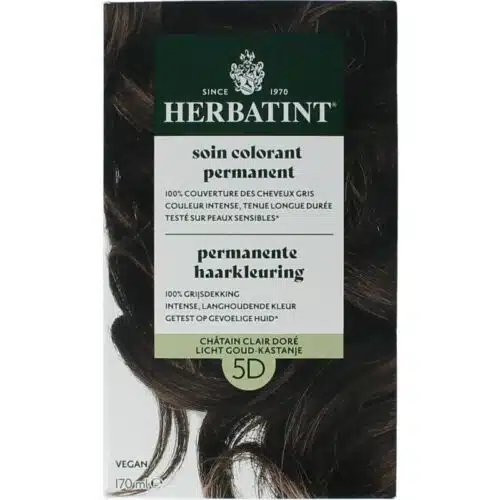 Herbatint 5D licht goud kastanje haarverf 170 ml