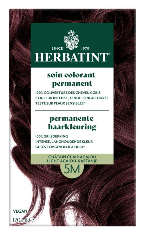 Herbatint 5m licht maghony kastanje haarverf 170 ml
