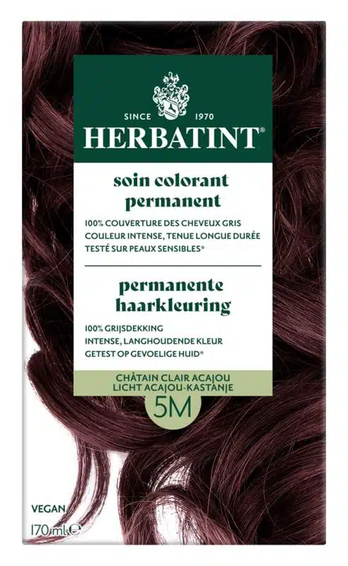 Herbatint 5m licht maghony kastanje haarverf 170 ml