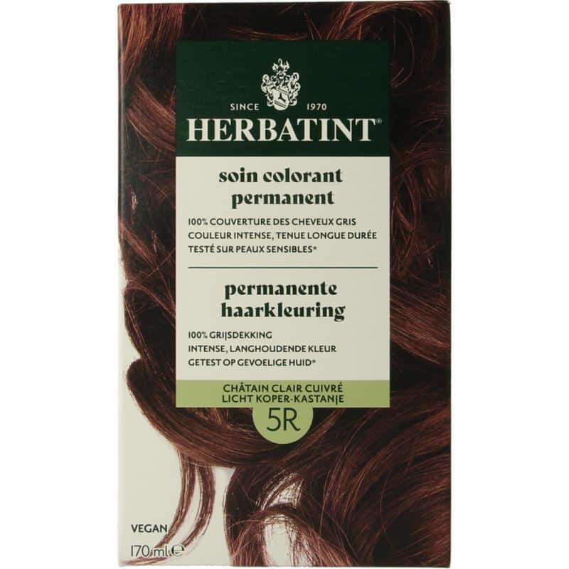 Herbatint 5R licht koper kastanje bruin 150 ml