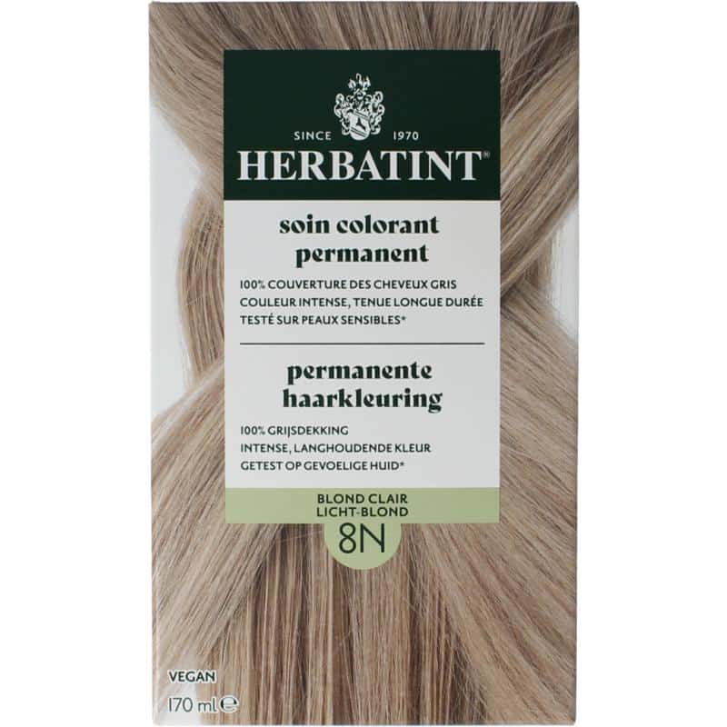 Herbatint 8N Licht blond haarverf 170 ml