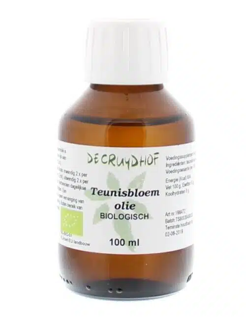 Teunisbloemolie vloeibaar bio 100 ml Cruydhof