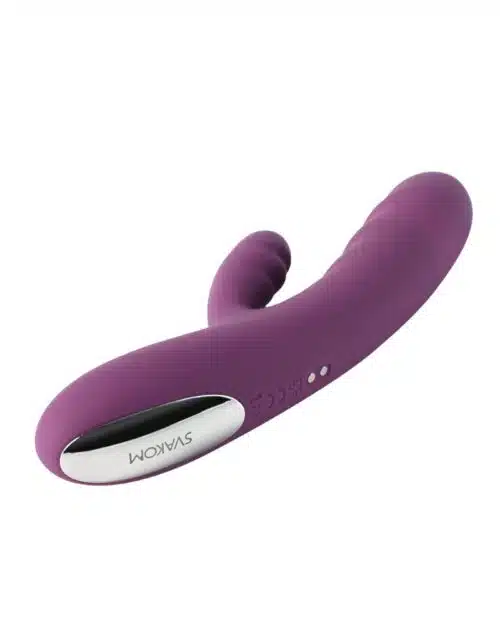 Avery powerfull thrusting vibrator Paars Svakom