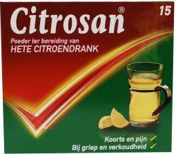 Citrosan hete citroendrank 15 Sachets