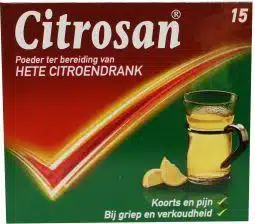 Citrosan hete citroendrank 15 Sachets