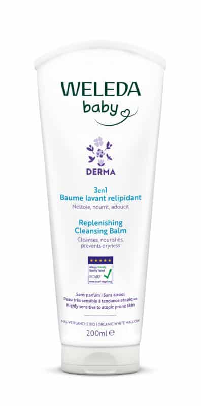 Baby derma 3 in 1 douchecreme 200 ml Weleda