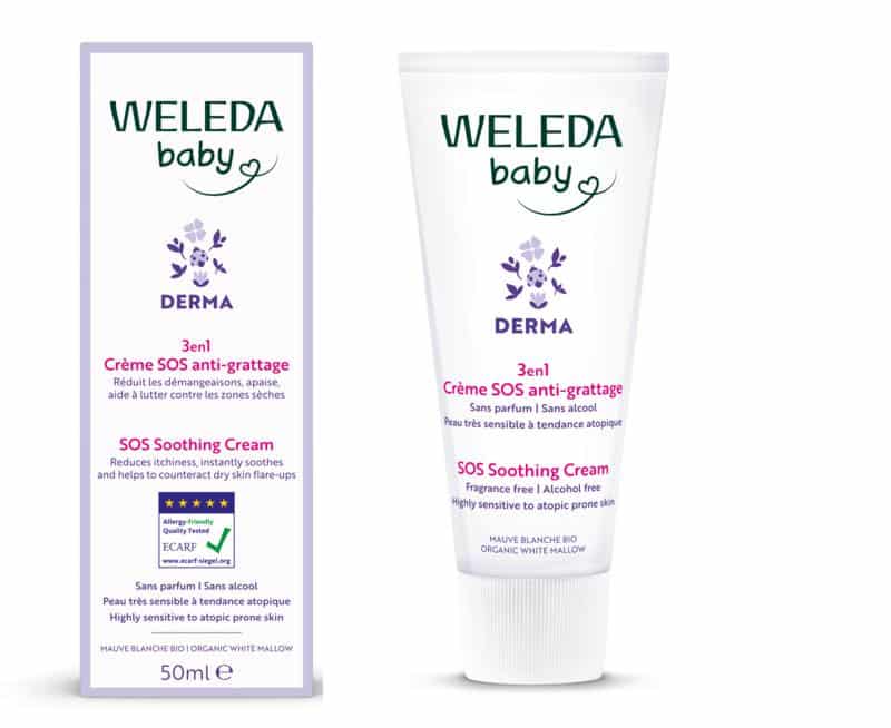 Baby derma 3 in 1 SOS creme 50 ml Weleda
