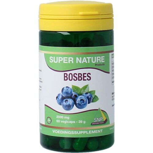 Bosbes extra forte 2000 mg 60 capsules SNP