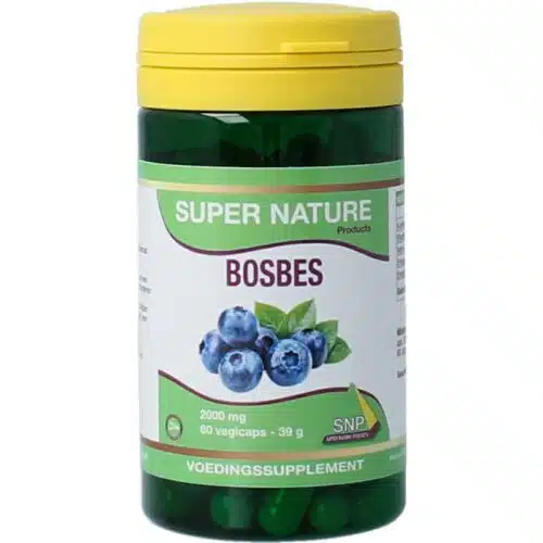 Bosbes extra forte 2000 mg 60 capsules SNP