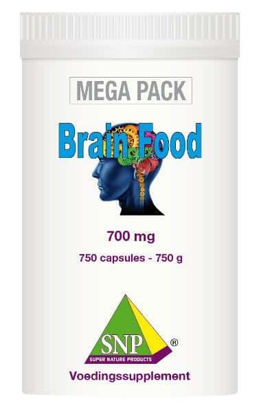 Brainfood 700 mg megapack 750CAPS SNP