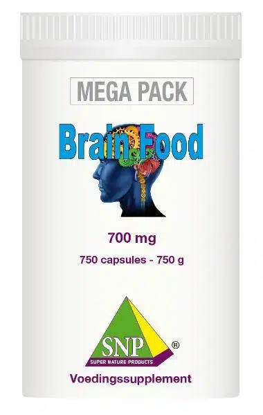 Brainfood 700 mg megapack 750CAPS SNP