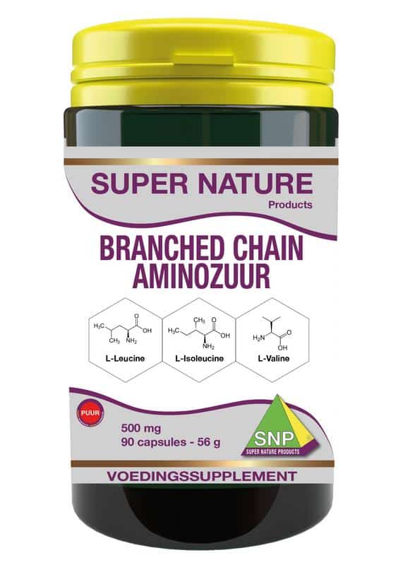 Branched chain aminozuur 500 mg puur 90 capsules SNP
