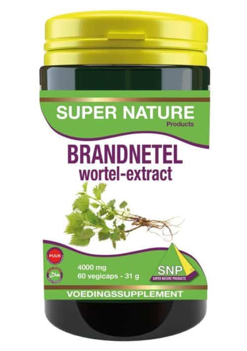 Brandnetelwortel extract 4000 mg puur 60 capsules SNP