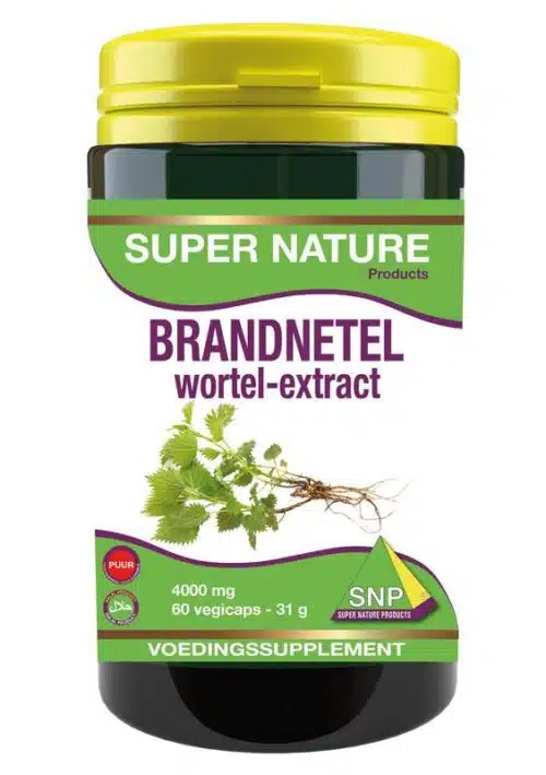 Brandnetelwortel extract 4000 mg puur 60 capsules SNP