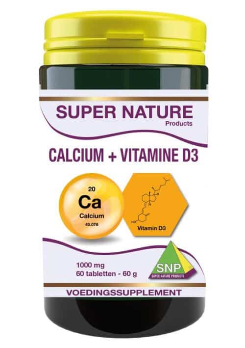 Calcium vitamine D3 1000 mg 60 tabletten SNP