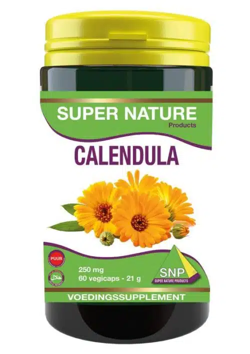 Calendula 250 mg puur 60 capsules SNP