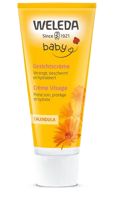 Calendula baby gezichtscreme 50 ml Weleda