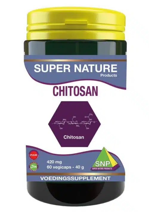 Chitosan 420 mg 60 capsules SNP