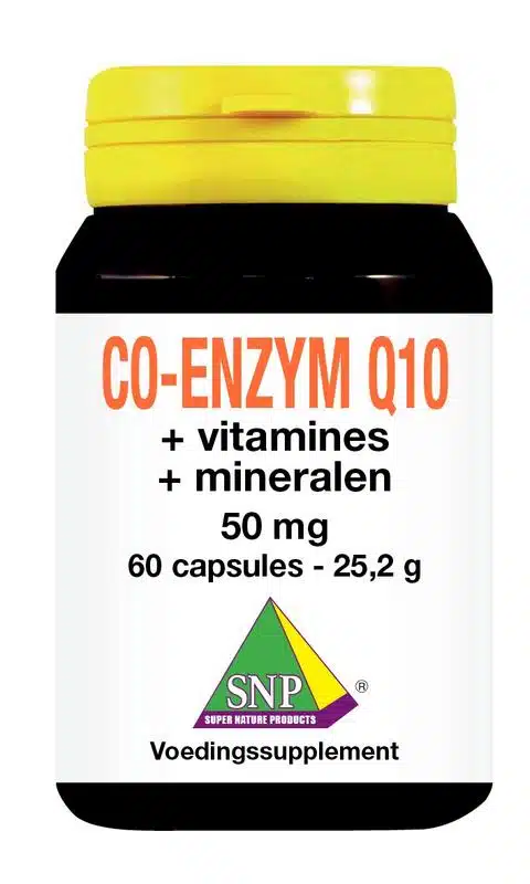 Co enzym Q10 vitamines mineralen 60 capsules SNP