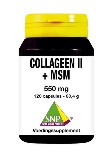 Collageen II MSM 120 capsules SNP