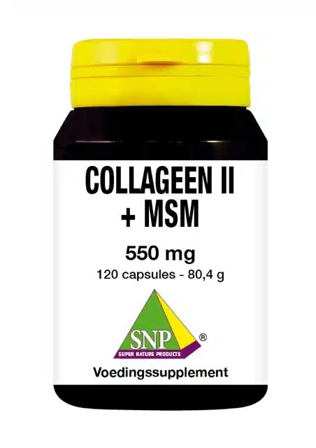 Collageen II MSM 120 capsules SNP