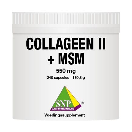 Collageen II MSM 240 capsules SNP