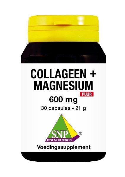 Collageen magnesium 600 mg puur 30CAPS SNP