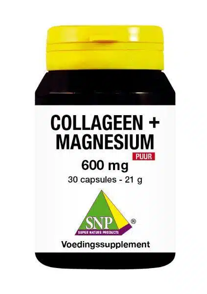 Collageen magnesium 600 mg puur 30CAPS SNP