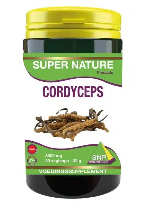 Cordyceps extra forte 3000 mg puur 30CAPS SNP