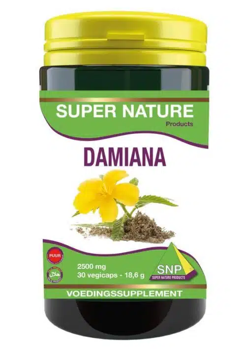 Damiana extract 2500 mg puur 30CAPS SNP