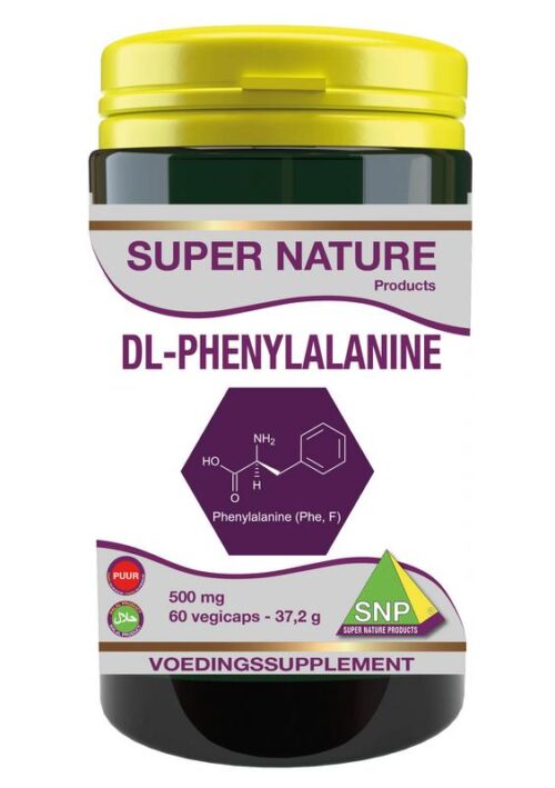 DL Phenylalanine 500 mg puur 60 capsules SNP