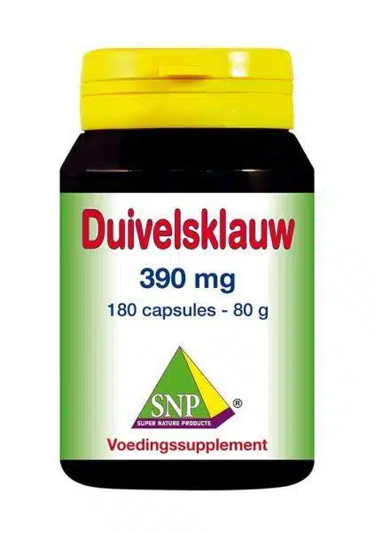 Duivelsklauw 390 mg 180 capsules SNP