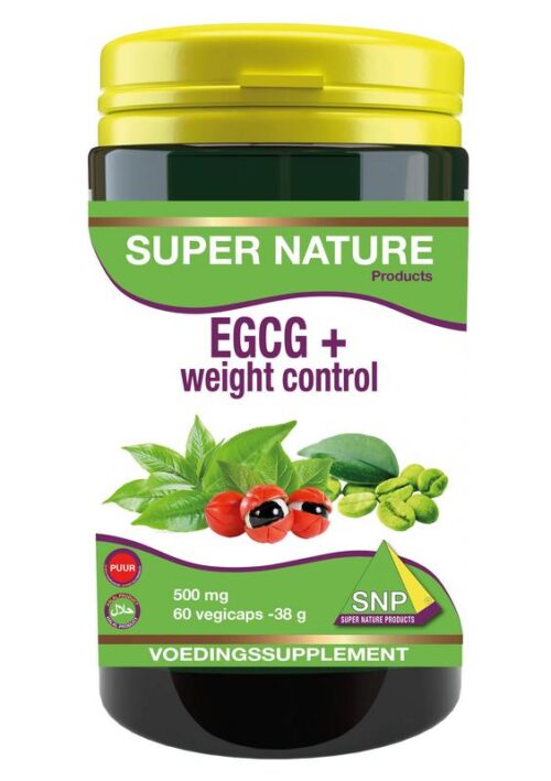 EGCG + Weight control puur 60 capsules SNP