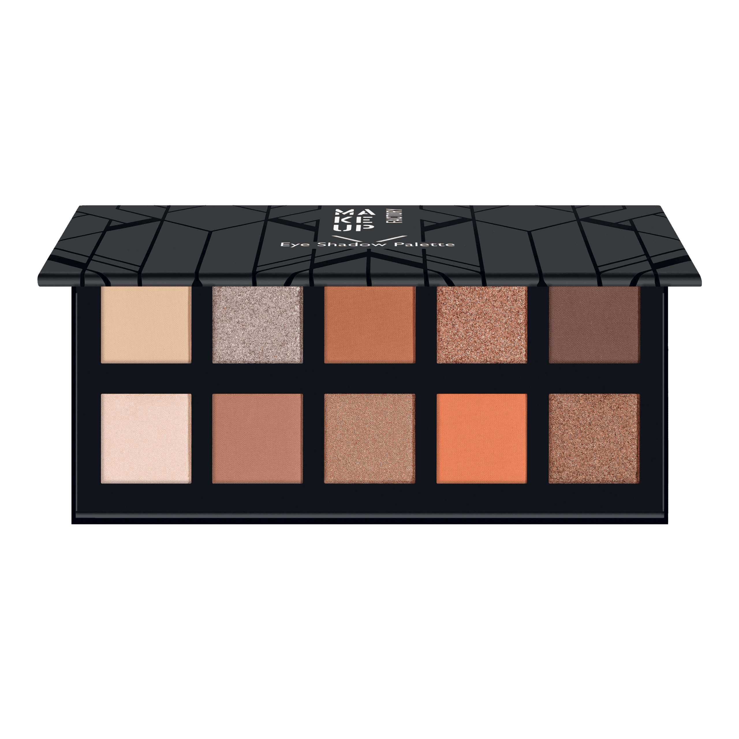 Eye Shadow Palette Touch of Bronze 17 g Make up Factory