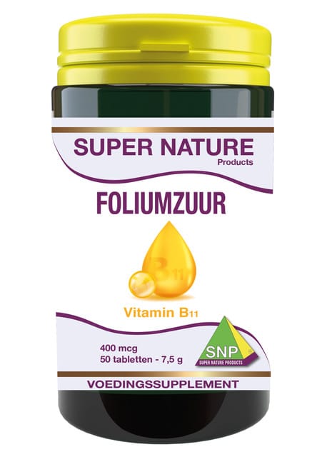 Foliumzuur 400 mcg 50TABL SNP