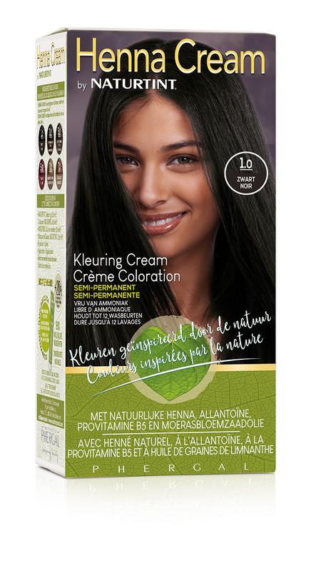 Henna Cream 1.0 Zwart 110ml Naturtint