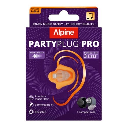 Partyplug pro transparant oordoppen 1 paar Alpine