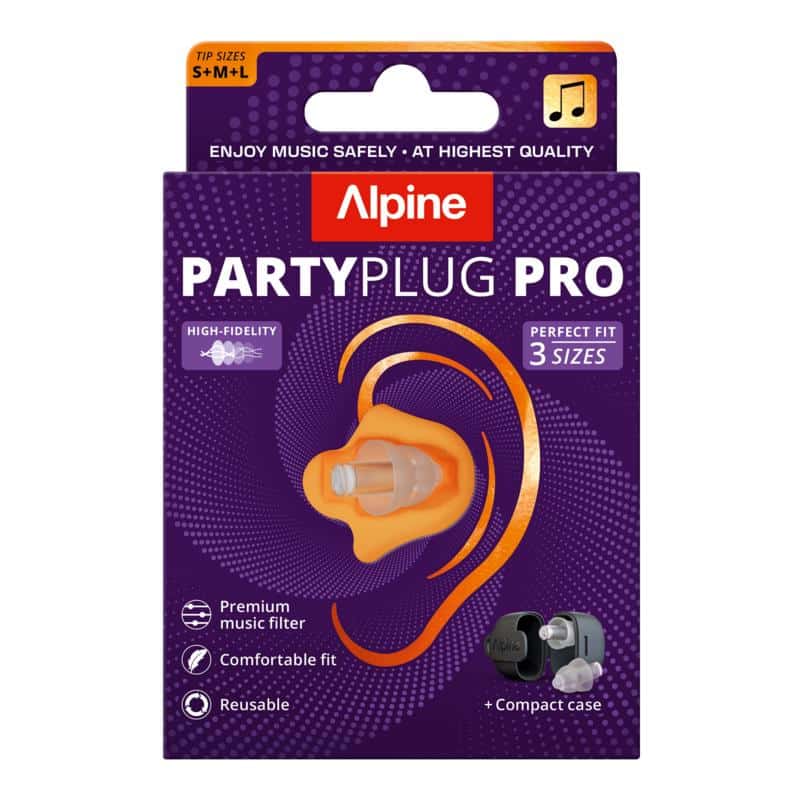 Partyplug pro transparant oordoppen 1 paar Alpine