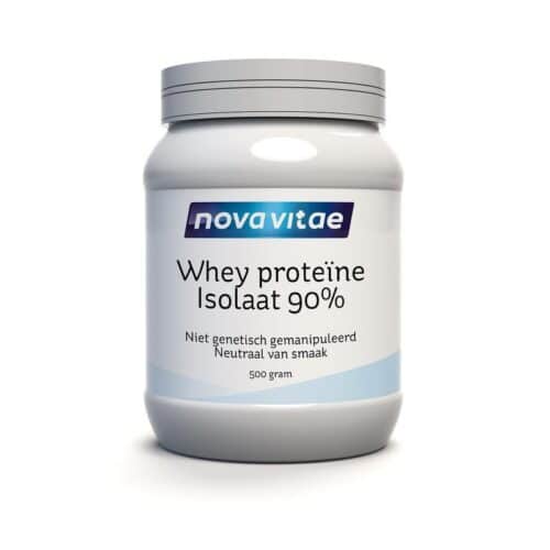 Whey proteine isolaat 90% 500 gram Nova Vitae