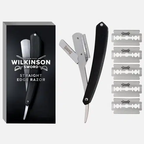 Wilkinson Straight Edge Razor+ 5 mesjes