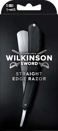 Wilkinson Straight Edge Razor+ 5 mesjes