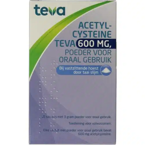 Acetylcysteine 600mg 30 sachets Teva