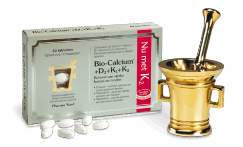 Bio calcium & D3 & K1 60 tabletten Pharmanord