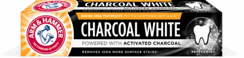Charcoal White tandpasta 75 ml Arm & Hammer