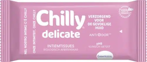 Chilly DELICAT intiemverzorging tissues 12 stuks