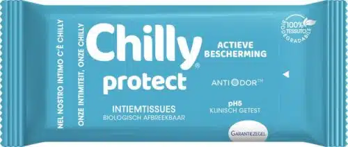 Chilly intiemverzorging protect tissues 12 stuks